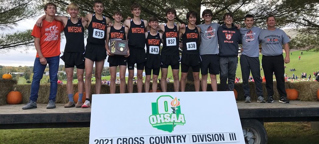 HS Boys Cross Country SE D3 District Champions 2021-2022!!!