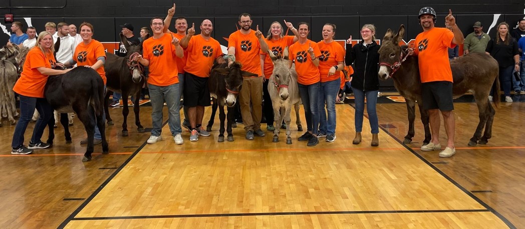 2022 Donkey Basketball Champions - The STAFF!!!