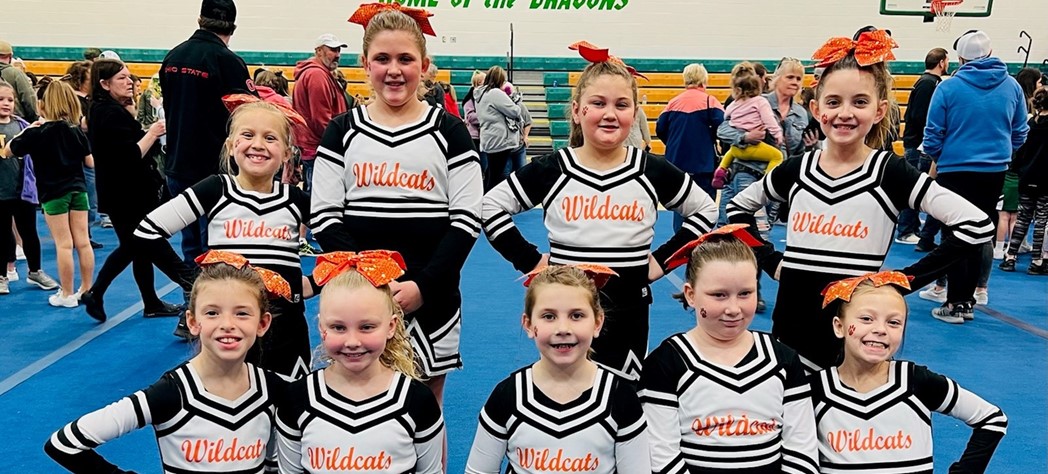 Bright Elementary 3rd & 4th Grade Cheerleaders!
