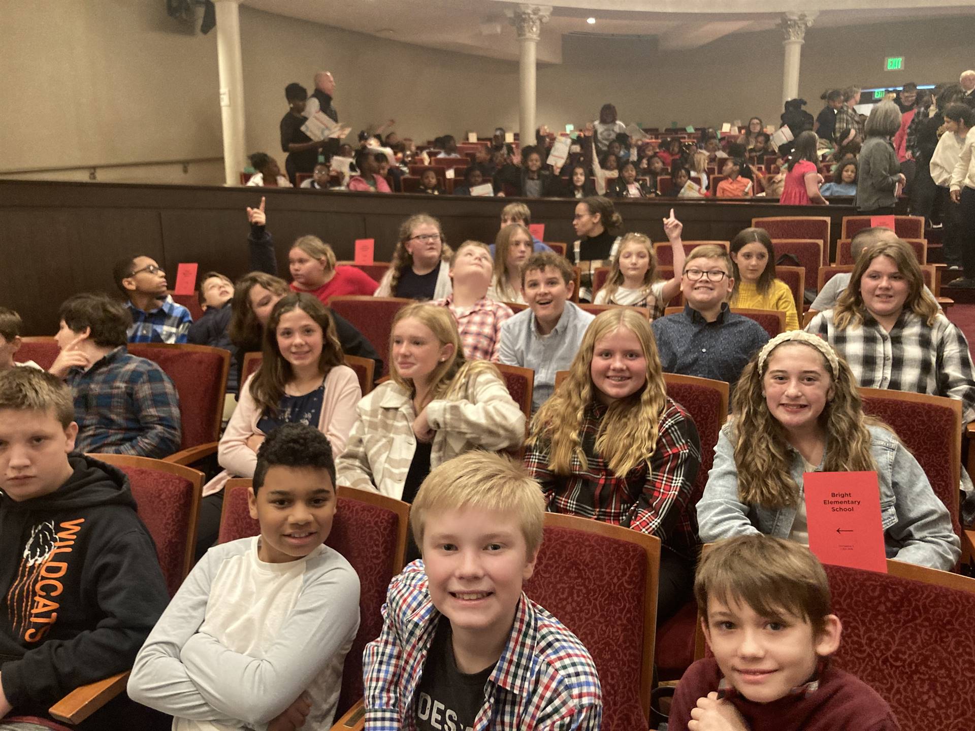 6th grade Band Field Trip to Music Hall 