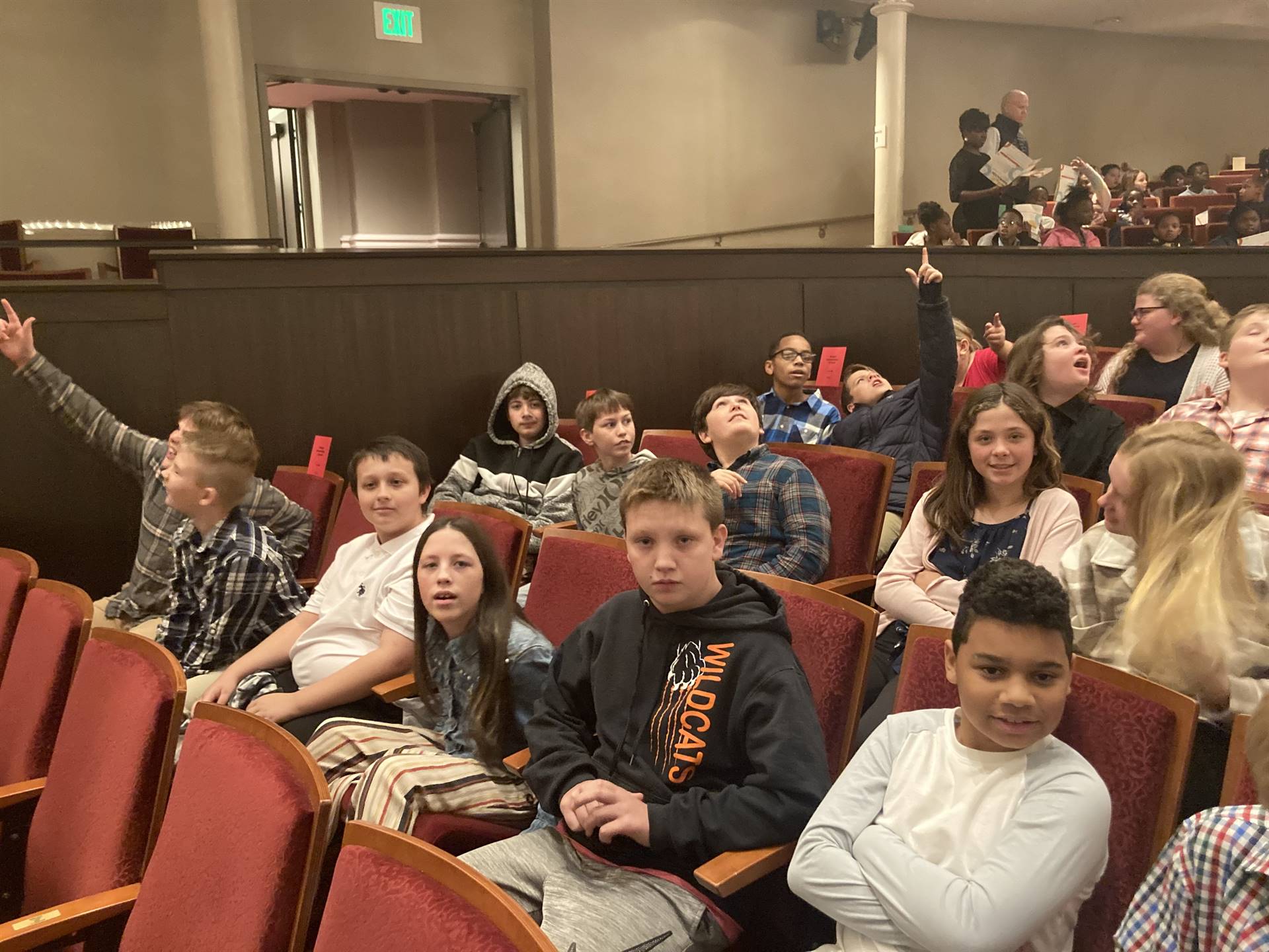 6th grade Band Field Trip to Music Hall 