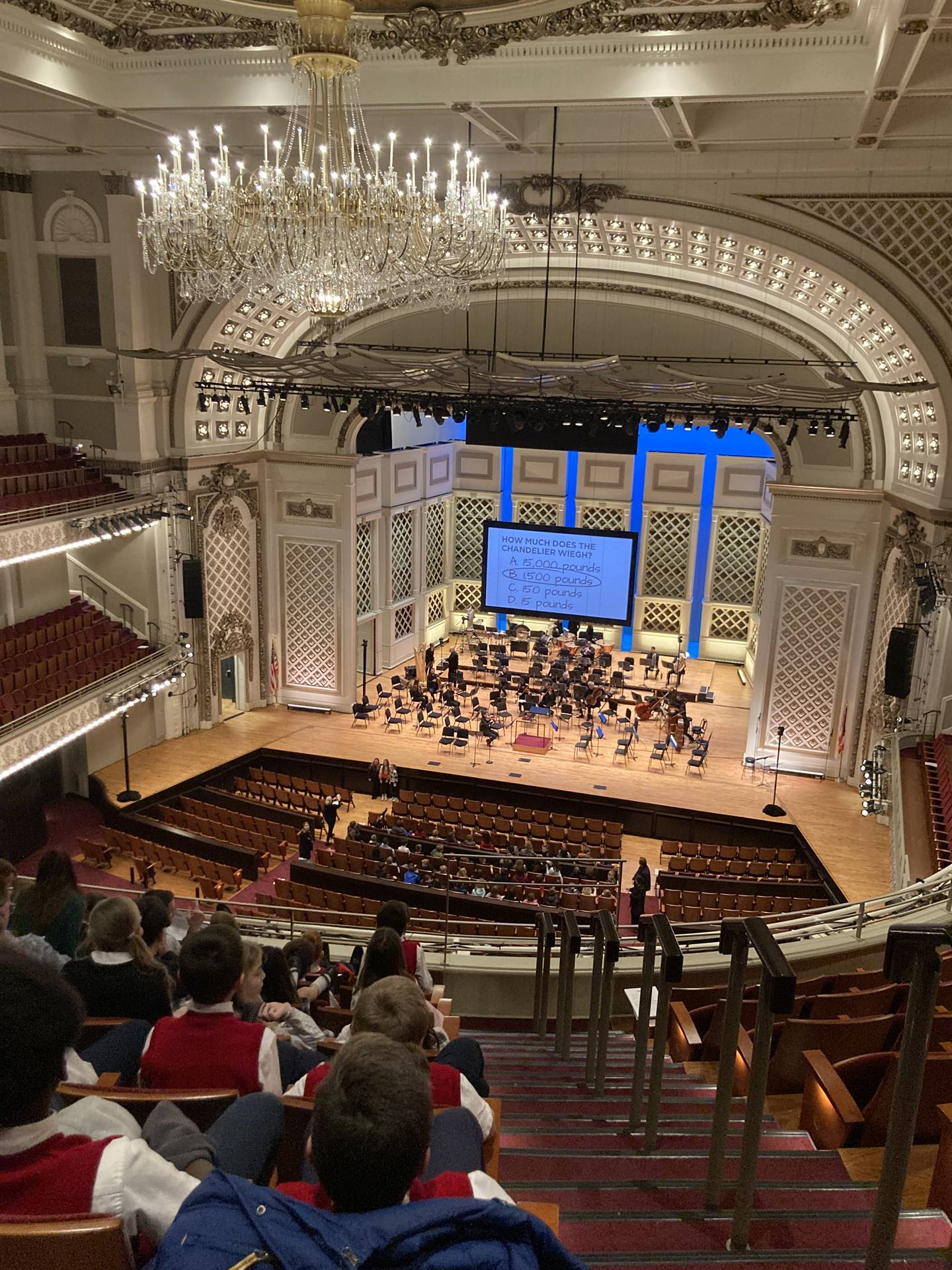 6th Grade Band Field Trip to Music Hall! 